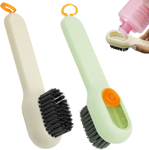 Cleaning Brush With Soap Dispenser