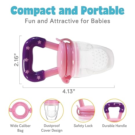 Baby Fruit Feeder Pacifier Food Feeder