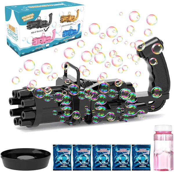 Bubble Machine Toy Gun With Bubble Solutions