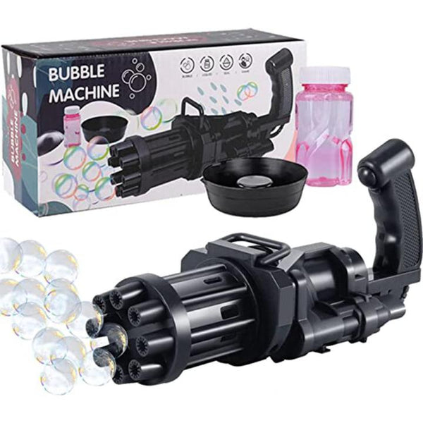 Bubble Machine Toy Gun With Bubble Solutions
