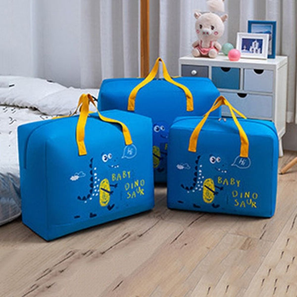 Quilt Storage Baby Cartoon Dinosaur Cloth Storage Bag