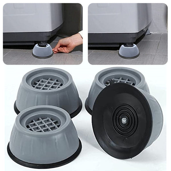 Anti Vibrations Pads- 4PCS Washing Machine Base Foot Pads