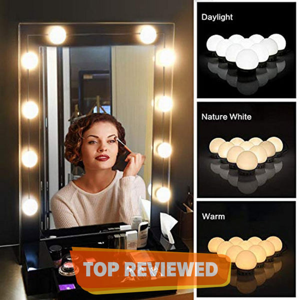 Vanity Mirror light LED bulbs 3 model colors makeup mirror led light
