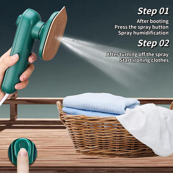 Portable mini steam iron machine